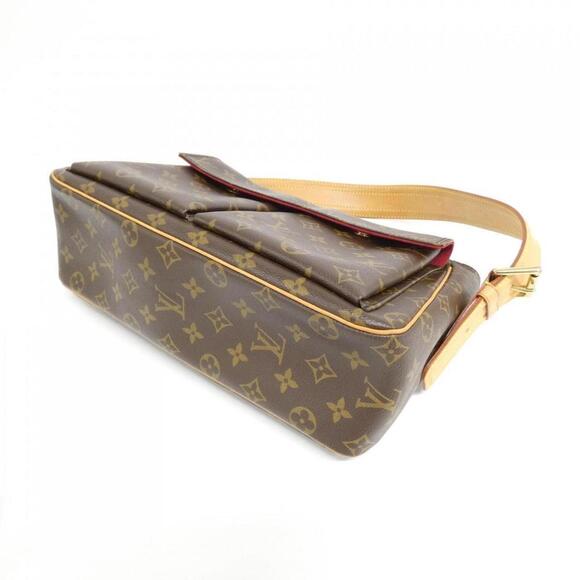LOUIS VUITTON Gold Monogram Shoulder Bag - Picture 3 of 9